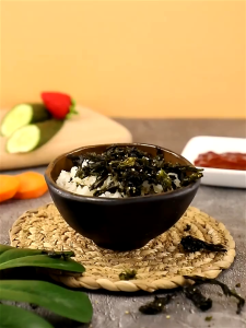 芝麻拌饭海苔碎罐装即食肉松紫菜Shredded seaweed with sesame rice and canned instant pork floss