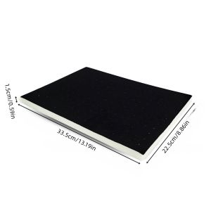 Jewelry Insert Sponge Pad 13.19 X 8.86 X 0.59 Inch Earring Display Tray Organizer for Home Store Trade Show Jewelry Box