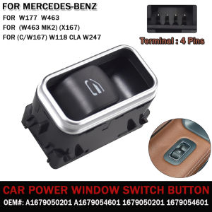For Mercedes W167 W247 W118 W177 Car Electric Passenger Window Switch for Benz A B CLA GLE GLS Class A180 B200 CLA260 GLE350