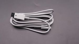 1.8m Type C Charge Cable for Wii Console 45W PD USB C Gaming Power Supply Cord for Wii Charge Game Console LED Wire