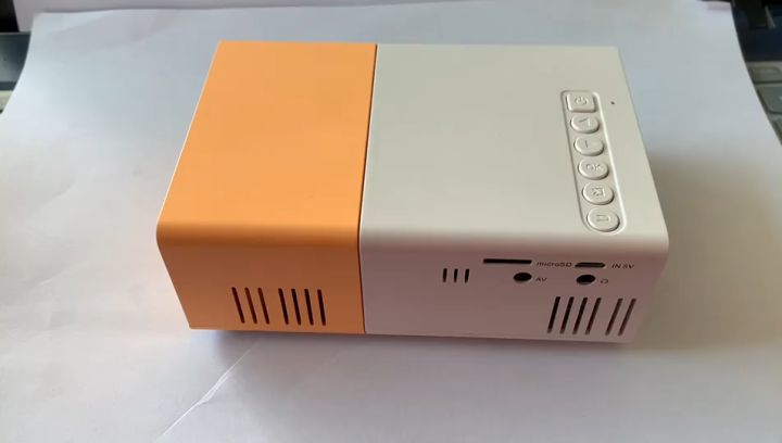 โปรเจคเตอร์ Mini Projector โปรเจคเตอร์มินิ 1080HD รองรับการแชร์จอมือถือ ลำโพงในตัว รับประกัน 5 ปี