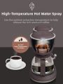「China Plug」Bear | Mini Automatic Drip Coffee Maker with Tea Pot Function. 