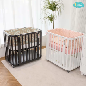 Idawin  Bedding Set ชุดกันกระแทกรอบเตียงเด็กใช้กับเตียง รุ่น  Koya 2 in 1 ขนาด 60x90 cm.