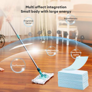 Multifunction Floor Cleaning Slice 30pcs Floor Tile Fresh Floor Cleaning terilizing Tile Cleaner Mopping Wash Wood Flooring 地板清洁片