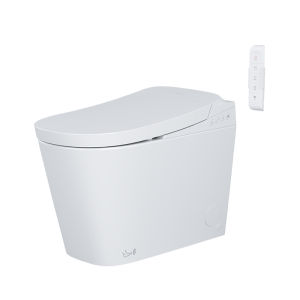 Kohler | All-in-one Intelligent Toilet Foam Shield Touchless Activation Adjustable Pit Distance