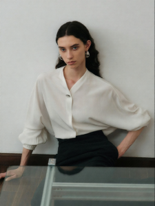 Soft Business White Blouse