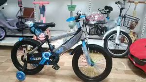 Xe đạp địa hình xe đạp thể thao cho bé MILEDI 2 khung chắc chắn kèm giỏ bình nước mũ đủ size 12/14/16/18 cho bé 2-10t