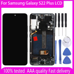 OLED For Samsung Galaxy S22 Plus S906 S906B S906U LCD Touch Screen Digitizer Frame for Samsung Replacement S22 Plus LCD Display