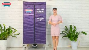 Tủ sấy quần áo Sunhouse SHD2702 màu xanh/ 2707 màu tím  bảo hành 1 năm toàn quốc