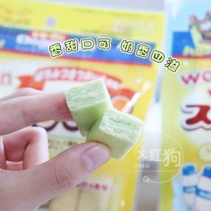 Soft Bread Dog Treats Rich Milk Flavor Spinach Cheese Snacks for Puppies Elderly Dogs Calcium Supplement Dog Biscuits