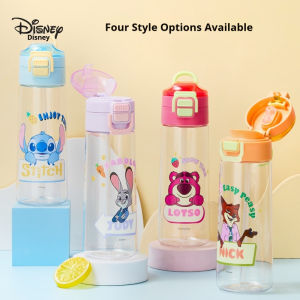 Disney | Disney Zootopia Gift: Portable Drinking Cup for Girls Sports Water Bottle for Elementary School Students Large-Capacity Straw