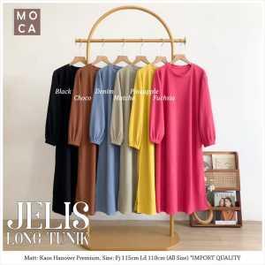 Tunik Jelis LD 110 Moca: Desain Nyaman & Modis