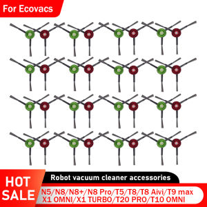 Side Brushes Parts For Ecovacs N5/N8/N8+/N8 Pro/T5/T8/T8 Aivi/T9 max/X1 OMNI/X1 TURBO/T20 PRO/T10 OMNI Vacuum Cleaner Attachment