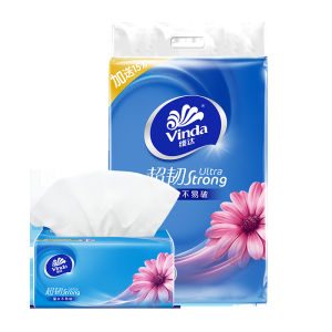 Vinda Facial Tissue 3 ply Ultra Strong and Soft 150 sheets(3PCs/Pack)