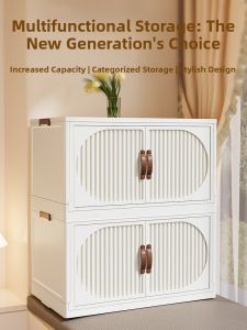 MEIZHUFU | Foldable Home Storage Cabinet