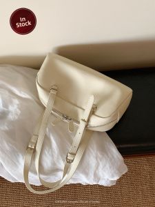 CHIO‘2ND | Retro Crescent Shoulder Bag with Long Handle