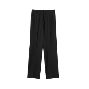 High Intelligence Wardrobe Wang Churan Lancy from 25 Summer New Arrival Cool Sensation Three Acetate Suit Pants Straight Leg Long Trousers