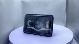 5.75Inch Work Light Truck Square LED Headlight High Low Beam DRL Turn Car Lamps Flood Lights For Vehicles Cars Lighting Off Road