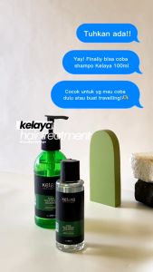 Travel Size Kelaya Hair Treatment Shampoo 100ml - Anti Rontok Penumbuh Vitamin