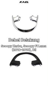 Behel Belakang Alumunium & Pegangan Tangan Motor Honda Scoopy