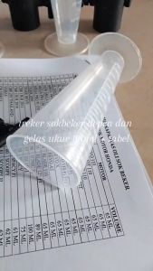 Gelas Ukur Gelas Takar Gelas Takaran Ukuran 100ml BERKUALITAS