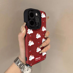 SHUXIE | Cartoon Red Case For iPhone Multiple Models