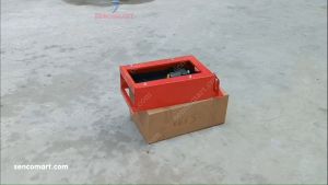 Bộ lọc sạn  sàng rung lọc sạn 3 cấp lắp máy xát gạo gia đình