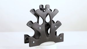 Dumbbell Rack 3 Tier Dumbbell Storage Stand Home Gym Compact Dumbbell Bracket Exercise Equipment