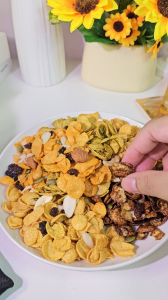 คอนเฟลกคาราเมล ธัญพืชมี 5 รสชาติ ขนาด40-45 กรัม