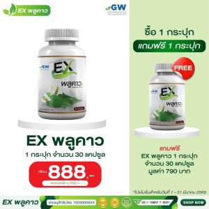 [ส่งฟรี] 2แถม2 EX พลูคาว ไอ ผื่น คัน ภูมิแพ้🌿พลูคาว 30 แคปซูล🌿ผลิตโรงงานมาตรฐาน GMP สินค้าพร้อมส่ง AWL EXพลูคาว เสริม ภูมิ คุ้มกัน ต้าน อนุมูลอิสระ ภูมิแพ้ ไอ เจ็บคอ ต้าน เชื้อ ไวรัส ไอหนัก
