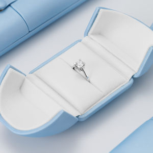 Oirlv Hộp Đựng Nhẫn Cưới Hộp Đựng Trang Sức Vòng Cổ Vòng Tay Bông Tai Hộp Đóng Gói Vòng Tay Mặt Dây Chuyền Bằng Da H150