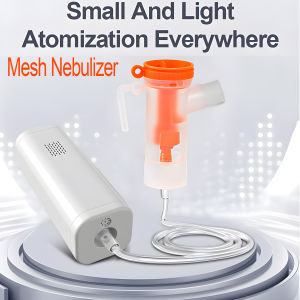 Portable Medical Compression Nebulizer 3.7μm Silent Desktop Inhaler Ultrasonic Medical Grade Atomizer Baby Kids Adult