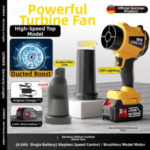LONGKE | Charging Handheld Hair Dryer Vacuum Integrated Powerful