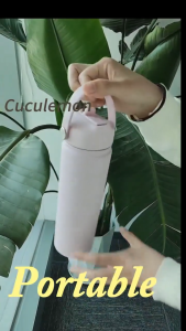 Cuculemon Botol Minum Aesthetic Tumblr Stainless 750ML Termos Tahan Panas Dan Dingin