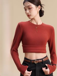 Miiow | Womens Half-High Neck Long Sleeve Slimming Warm Underwear