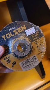 Tolsen 5pcs Depressed Center Cutting Off Wheel For Metal (4" | 4.5" | 5" | 7" | 9")
