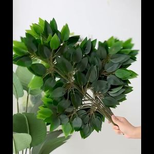 12 Lembar Daun Beringin/daun Beringin/Bunga Tiruan untuk Hiasan