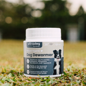 Organic Dog Dewormer UltraDog Without Any Chemicals Drontal Dog Dewormer100% Natural | Chemical-Free | Supports Gut