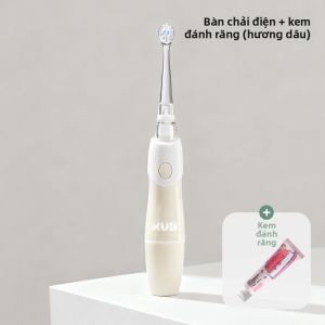 KUB | Bàn Chải Răng Tự Động Lông Mềm Đặc Biệt Cho Trẻ Em Có Fluor