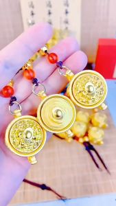 Gantungan Kunci Cina Keberuntungan Gantungan Kunci Feng Shui Mangkuk Harta Karun Fengshui