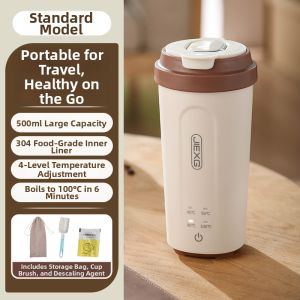 JIEXG | Portable Travel Constant Temperature Hot Water Kettle