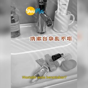 YouMei - Kotak Tempat Penyimpanan Organiser Kosmetik Motif Bening / kotak kosmetik mewah / Kotak penyimpanan transparan – 1154