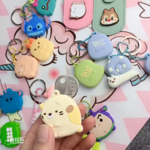 Set 5 Bọc Chìa Khóa Silicon Hình Thú Cute – Chống Trầy Dễ Phân Biệt Gắn Móc Gọn Gàng Tiện Lợi