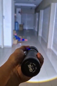 Zoomable Torch Light – GHS S-8030W | New Version Long Range Rechargeable Battery Flashlight Super Bright LED Lampu Suluh Portable Torch Light (Original)