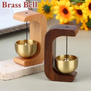 Magnet Doorbell Wood Gentle Sound Entrance Decorative Doorbell Wind Chimes Fridge Magnet Cute Room Decor