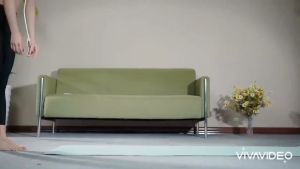 Thảm tập yoga chất liệu TPE cao cấp 2 lớp dày 8mm chống trơn trượt đàn hồi tốt thấm hút mồ hôi dễ vệ sinh