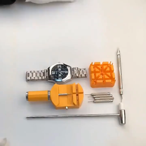 Watch Strap Link Pin Removal Tool with Reinforced Pins Adjuster Repair Tool Kit Watch Accessories