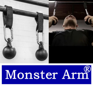 Monster Arm Brand Metal Version Pull-Up Ball Wrist Training Grip Strength Controller Forearm Strength Trainer Fitness Equipment