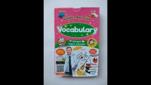 Flashcard Anak Balita Golden Age Club Vocabulary (Bilingual Inggris-Indonesia)