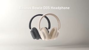 Baseus Bowie D05 Headphones Wireless Earphone Bluetooth 5.3 Headset HiFI Stereo Fones Foldable Wireless Wired Dual Use Headphone